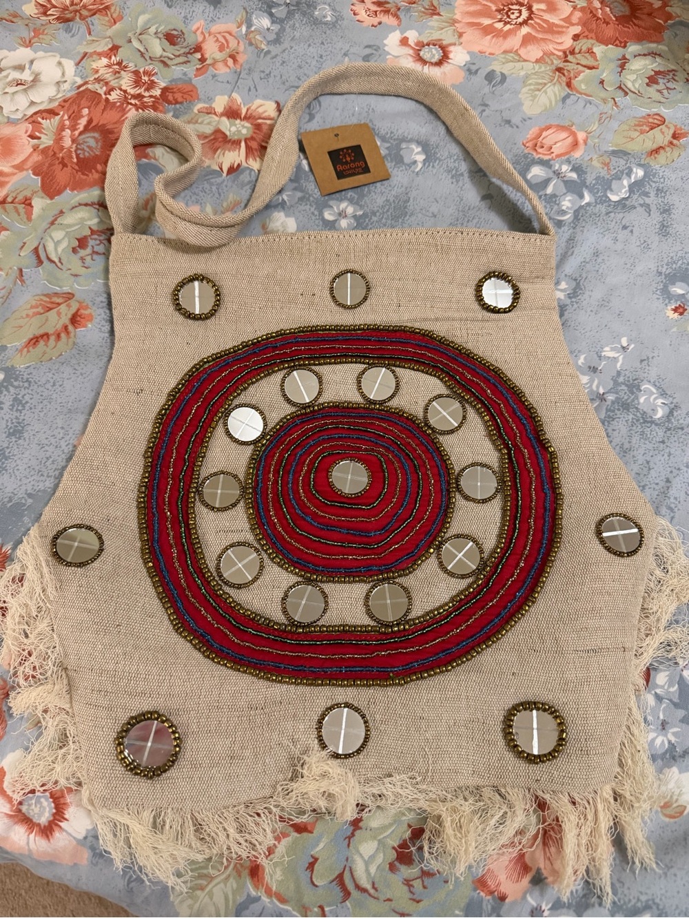Handmade crossbody bag aarong brand